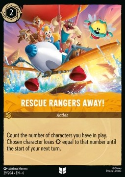 Rescue Rangers Away!