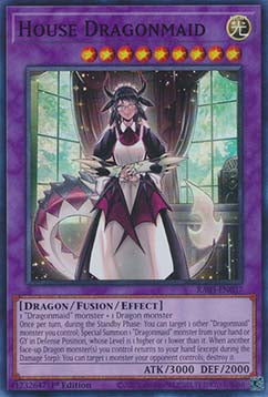 House Dragonmaid (V.1 - Super Rare)⁣ - Quarter Century Bonanza⁣ (Super Rare)⁣ [037]