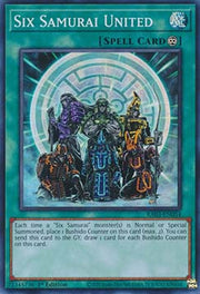 Six Samurai United (V.1 - Super Rare)⁣ - Quarter Century Bonanza⁣ (Super Rare)⁣ [054]