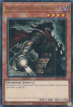 Armageddon Knight (V.2 - Ultra Rare)⁣ - Quarter Century Bonanza⁣ (Ultra Rare)⁣ [002]