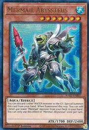 Mermail Abyssteus (V.2 - Ultra Rare)⁣ - Quarter Century Bonanza⁣ (Ultra Rare)⁣ [007]