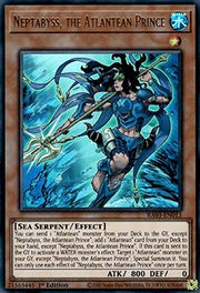 Neptabyss, the Atlantean Prince (V.2 - Ultra Rare) - Quarter Century Bonanza (Ultra Rare) [RA03-013]