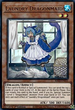 Laundry Dragonmaid (V.2 - Ultra Rare) - Quarter Century Bonanza (Ultra Rare) [RA03-021]