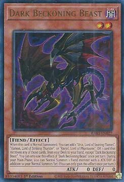 Dark Beckoning Beast (V.2 - Ultra Rare)⁣ - Quarter Century Bonanza⁣ (Ultra Rare)⁣ [027]