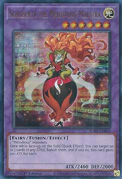 Schuberta the Melodious Maestra (V.2 - Ultra Rare)⁣ - Quarter Century Bonanza⁣ (Ultra Rare)⁣ [034]