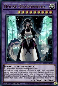 House Dragonmaid (V.2 - Ultra Rare)⁣ - Quarter Century Bonanza⁣ (Ultra Rare)⁣ [037]