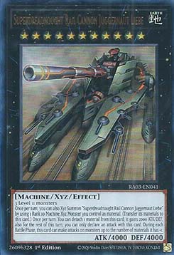 Superdreadnought Rail Cannon Juggernaut Liebe (V.2 - Ultra Rare)⁣ - Quarter Century Bonanza⁣ (Ultra Rare)⁣ [041]