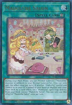 Madolche Salon (V.2 - Ultra Rare) - Quarter Century Bonanza (Ultra Rare) [RA03-069]
