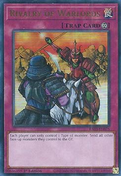 Rivalry of Warlords (V.2 - Ultra Rare)⁣ - Quarter Century Bonanza⁣ (Ultra Rare)⁣ [075]