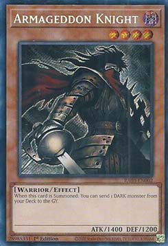 Armageddon Knight (V.3 - Secret Rare)⁣ - Quarter Century Bonanza⁣ (Secret Rare)⁣ [002]