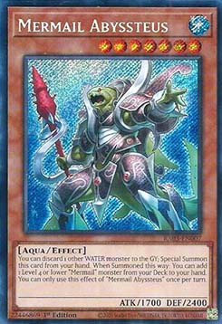 Mermail Abyssteus (V.3 - Secret Rare)⁣ - Quarter Century Bonanza⁣ (Secret Rare)⁣ [007]
