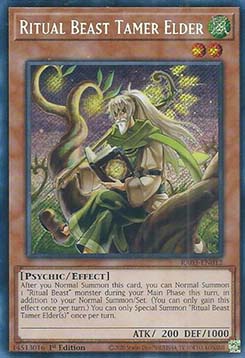 Ritual Beast Tamer Elder (V.3 - Secret Rare)⁣ - Quarter Century Bonanza⁣ (Secret Rare)⁣ [012]