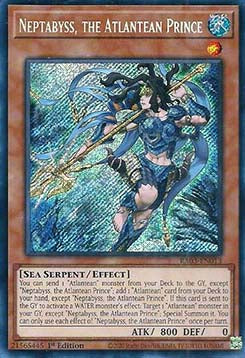 Neptabyss, the Atlantean Prince (V.3 - Secret Rare)⁣ - Quarter Century Bonanza⁣ (Secret Rare)⁣ [013]