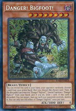 Danger! Bigfoot! (V.5 - Secret Rare)⁣ - Quarter Century Bonanza⁣ (Secret Rare)⁣ [019]
