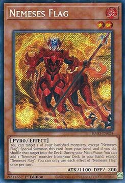 Nemeses Flag (V.3 - Secret Rare)⁣ - Quarter Century Bonanza⁣ (Secret Rare)⁣ [024]