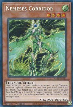 Nemeses Corridor (V.3 - Secret Rare)⁣ - Quarter Century Bonanza⁣ (Secret Rare)⁣ [025]
