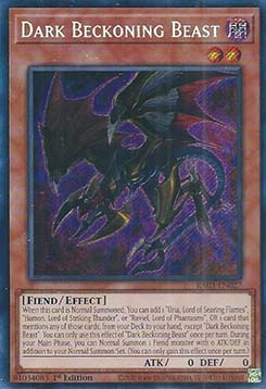 Dark Beckoning Beast (V.3 - Secret Rare)⁣ - Quarter Century Bonanza⁣ (Secret Rare)⁣ [027]