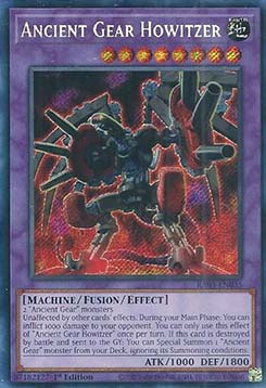 Ancient Gear Howitzer (V.3 - Secret Rare)⁣ - Quarter Century Bonanza⁣ (Secret Rare)⁣ [035]