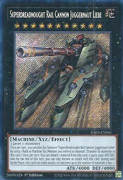 Superdreadnought Rail Cannon Juggernaut Liebe (V.3 - Secret Rare)⁣ - Quarter Century Bonanza⁣ (Secret Rare)⁣ [041]