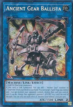 Ancient Gear Ballista (V.3 - Secret Rare)⁣ - Quarter Century Bonanza⁣ (Secret Rare)⁣ [046]