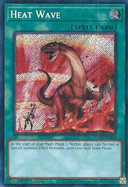 Heat Wave (V.3 - Secret Rare)⁣ - Quarter Century Bonanza⁣ (Secret Rare)⁣ [058]