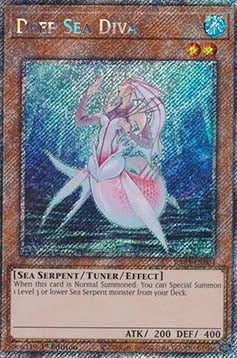 Deep Sea Diva (V.4 - Platinum Secret Rare)⁣ - Quarter Century Bonanza⁣ (Platinum Secret Rare)⁣ [004]