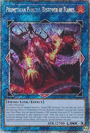 Promethean Princess, Bestower of Flames (V.4 - Platinum Secret Rare) - Quarter Century Bonanza (Platinum Secret Rare) [RA03-050]