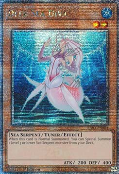 Deep Sea Diva (V.5 - Quarter Century Secret Rare)⁣ - Quarter Century Bonanza⁣ (Quarter Century Secret Rare)⁣ [004]