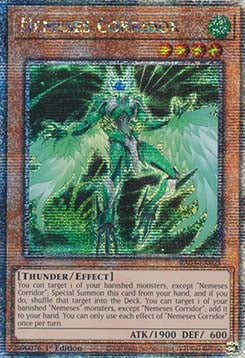 Nemeses Corridor (V.5 - Quarter Century Secret Rare)⁣ - Quarter Century Bonanza⁣ (Quarter Century Secret Rare)⁣ [025]