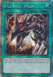 Red-Eyes Insight (V.5 - Quarter Century Secret Rare) - Quarter Century Bonanza (Quarter Century Secret Rare) [RA03-061]