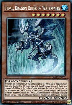 Tidal, Dragon Ruler of Waterfalls (V.6 - Collectors Rare)⁣ - Quarter Century Bonanza⁣ (Collectors Rare)⁣ [009]