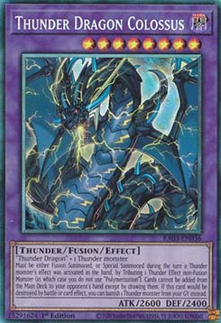 Thunder Dragon Colossus (V.6 - Collectors Rare)⁣ - Quarter Century Bonanza⁣ (Collectors Rare)⁣ [036]
