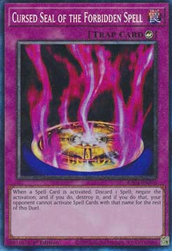 Cursed Seal of the Forbidden Spell (V.6 - Collectors Rare)⁣ - Quarter Century Bonanza⁣ (Collectors Rare)⁣ [076]