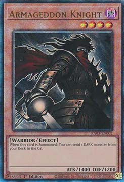 Armageddon Knight (V.7 - Ultimate Rare)⁣ - Quarter Century Bonanza⁣ (Ultimate Rare)⁣ [002]
