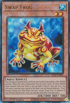 Swap Frog (V.7 - Ultimate Rare)⁣ - Quarter Century Bonanza⁣ (Ultimate Rare)⁣ [005]