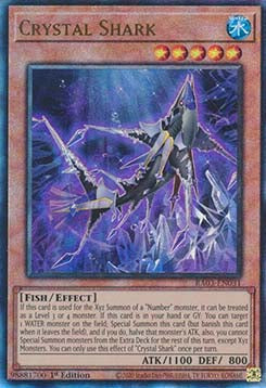 Crystal Shark (V.7 - Ultimate Rare) - Quarter Century Bonanza (Ultimate Rare) [RA03-031]