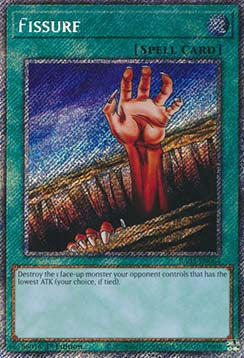 Fissure (V.1 - Platinum Secret Rare)⁣ - Quarter Century Bonanza⁣ (Platinum Secret Rare)⁣ [084]