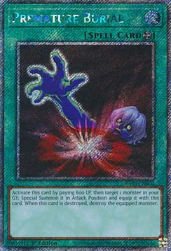 Premature Burial (V.1 - Platinum Secret Rare)