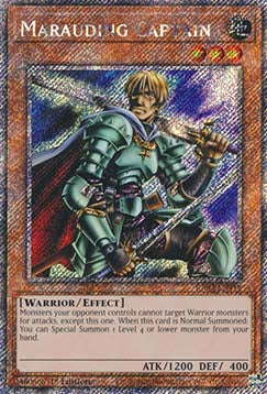 Marauding Captain (V.1 - Platinum Secret Rare)⁣ - Quarter Century Bonanza⁣ (Platinum Secret Rare)⁣ [118]