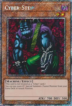Cyber-Stein (V.1 - Platinum Secret Rare)⁣ - Quarter Century Bonanza⁣ (Platinum Secret Rare)⁣ [146]