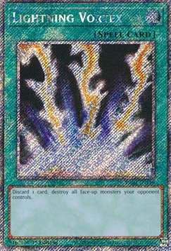 Lightning Vortex (V.1 - Platinum Secret Rare)⁣ - Quarter Century Bonanza⁣ (Platinum Secret Rare)⁣ [148]