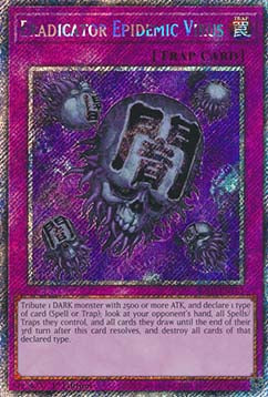 Eradicator Epidemic Virus (V.1 - Platinum Secret Rare) - Quarter Century Bonanza (Platinum Secret Rare) [RA03-183]