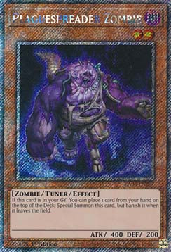 Plaguespreader Zombie (V.1 - Platinum Secret Rare)⁣ - Quarter Century Bonanza⁣ (Platinum Secret Rare)⁣ [207]