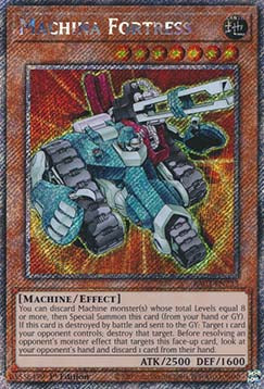 Machina Fortress (V.1 - Platinum Secret Rare)⁣ - Quarter Century Bonanza⁣ (Platinum Secret Rare)⁣ [233]