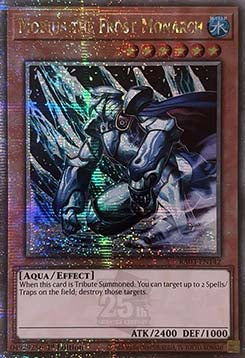 Mobius the Frost Monarch (V.2 - Quarter Century Secret Rare)⁣ - Quarter Century Bonanza⁣ (Quarter Century Secret Rare)⁣ [142]