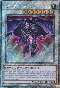 Scrap Dragon (V.1 - Platinum Secret Rare)⁣ - Quarter Century Bonanza⁣ (Platinum Secret Rare)⁣ [240]