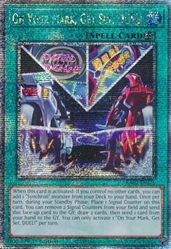 On Your Mark, Get Set, DUEL! (V.2 - Quarter Century Secret Rare)⁣ - Quarter Century Bonanza⁣ (Quarter Century Secret Rare)⁣ [276]