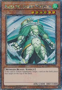Raiza the Storm Monarch (V.2 - Quarter Century Secret Rare)⁣ - Quarter Century Bonanza⁣ (Quarter Century Secret Rare)⁣ [180]