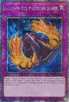 Horn of the Phantom Beast (V.2 - Quarter Century Secret Rare)⁣ - Quarter Century Bonanza⁣ (Quarter Century Secret Rare)⁣ [241]