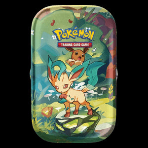 Prismatic Evolutions: Leafeon Mini Tin⁣ - Prismatic Evolutions